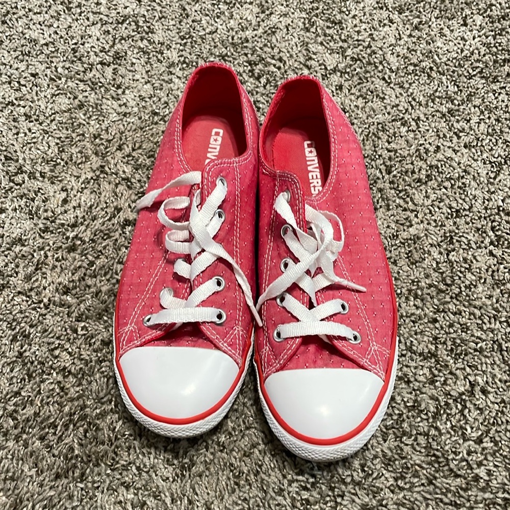 Strawberry Red Women’s Converse All Stars